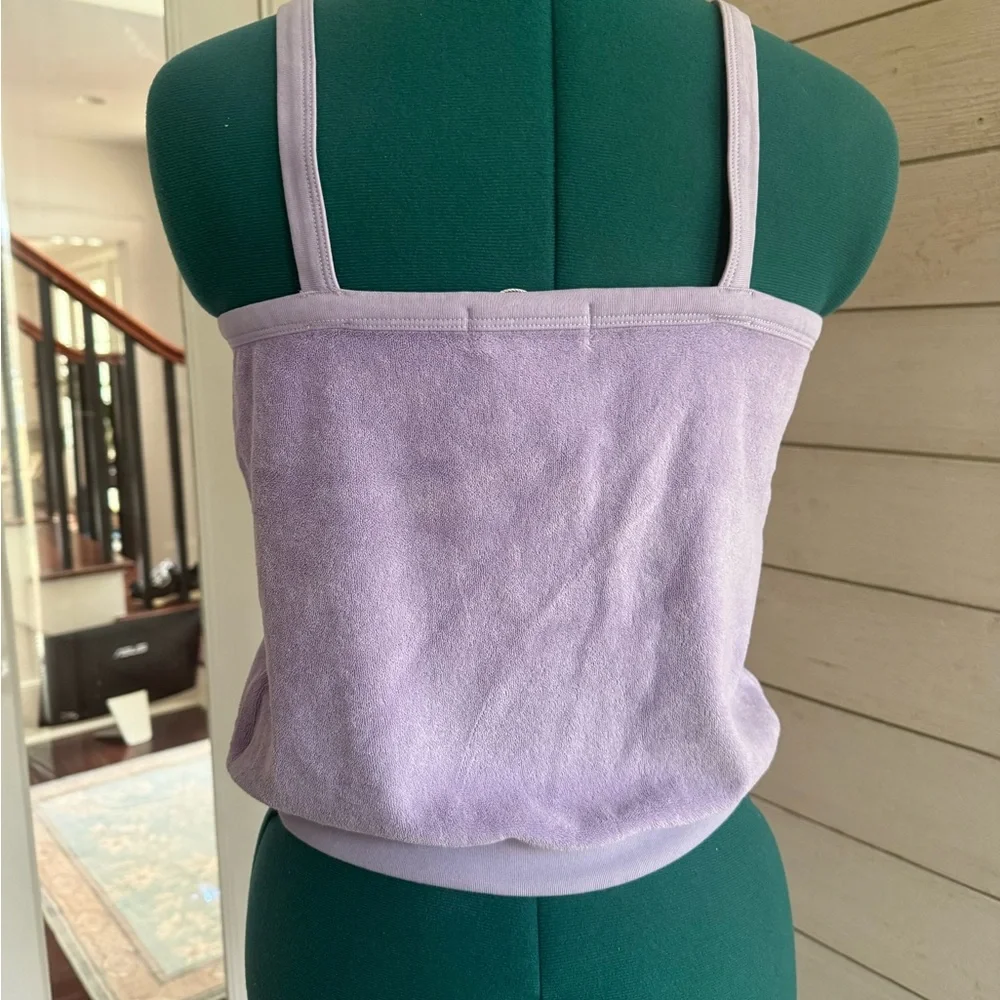 Suzie Kondi Talos tank Small. Orchid Terry - Picture 3 of 3